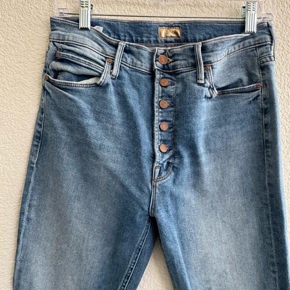 MOTHER Pixie Dazzler Ankle Fray Shoot to Thrill size 31 - Picture 4 of 14